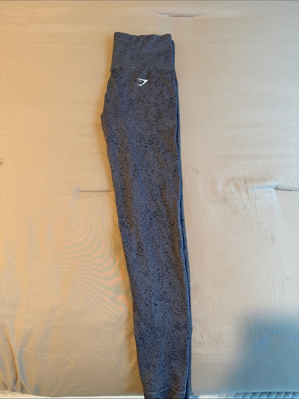 Gymshark Kids Black Speckle High-Waist Leggings